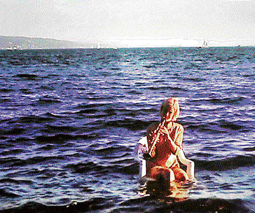 Video projections from the exhibition 'Oneiric House round about midnight'. DHNS