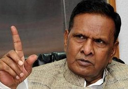 BJP accuses Steel Minister of trying to bribe journalists. PTI file image