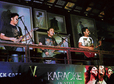 The members of 'Brim River Band'.