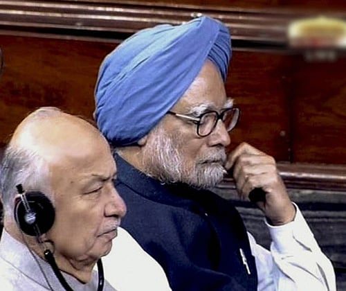 Prime Minister Manmohan Singh today announced a six-point development package for successor states of Andhra Pradesh including grant of special category status including tax incentives to Seemandhra. PTI Photo