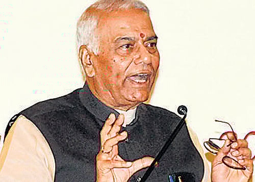 Yashwant Sinha. DH&#8200;Photo