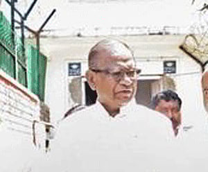 Former BJP president Bangaru Laxman died here Saturday after a prolonged illness, family sources said. He was 74. File photo - PTI