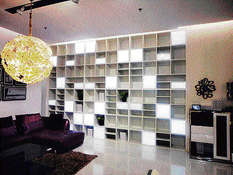 book mania: A well-designed home library invites you to read. photos by poonam amla and parul amla (antrik design studio).