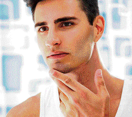 One for the men's skin