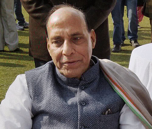 BJP president Rajnath Singh PTI Image