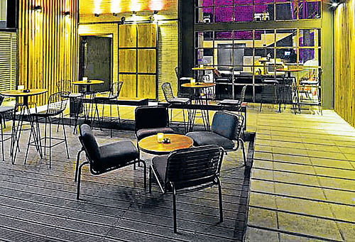 unnecessary: A view of the venue.