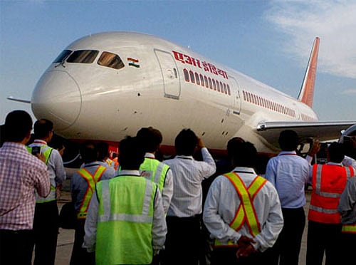 An Air India Dreamliner on a Paris-to-Delhi flight had to be grounded shortly before take-off Saturday night after it developed a technical snag, an official here said on Sunday. PTi File Photo. For Representation Only.