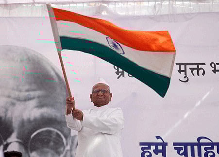 Social activist Anna Hazare. PTi File Photo