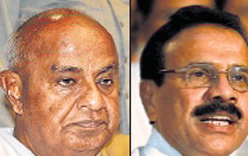 Deve Gowda and Sadananda Gowda