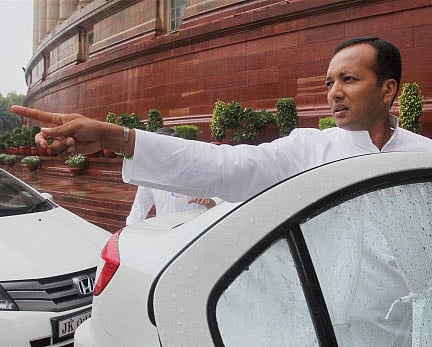 Congress MP Naveen Jindal. PTI photo
