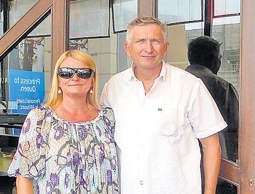 Karin and Stefan Berglin couldn't wait to come to India. Always ready for a surprise, the couple say that they love their time here, DH photo