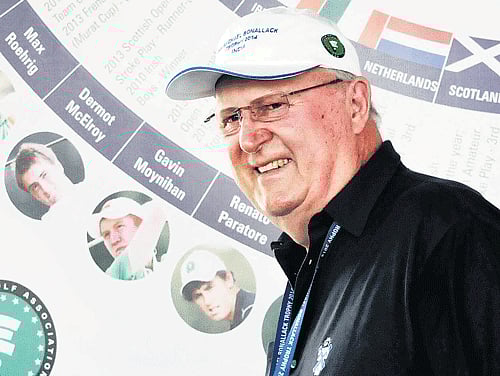 It's not usual to have a major tournament named after a person when he is still alive. Bestowed with that honour in 1998, Sir Michael Bonallack, probably the greatest amateur golfer alive today, felt it was a wonderful gesture of appreciation, DH photo