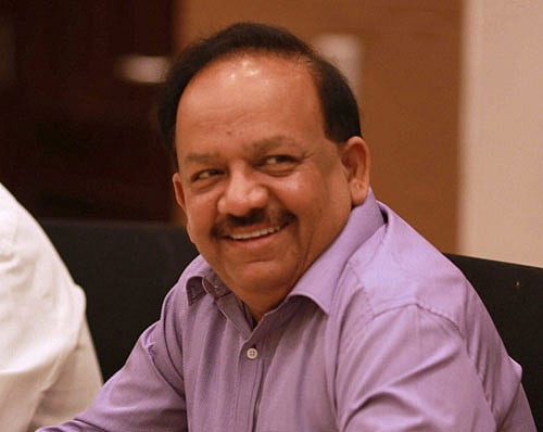 Harsh Vardhan. PTI File Photo