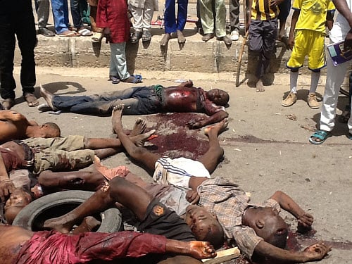 At least 150 people were killed during the weekend in separate attacks in northwest and northeast regions of Nigeria, Africa's most populous country, officials and witnesses said Monday. AP file photo