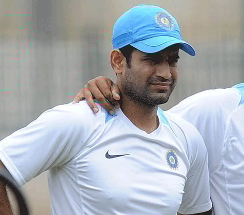 Cricketer Irfan Pathan. DH photo