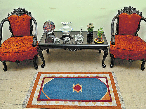 The word carpet evokes luxury and brings to our minds a regal air. Photo by Anju Munshi