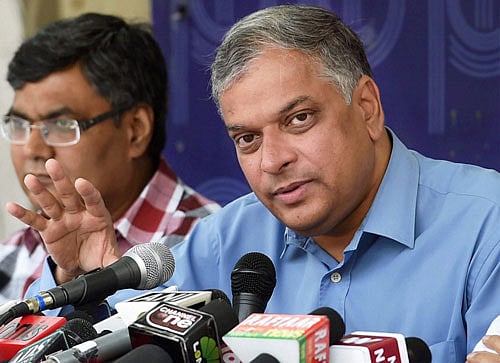 PMO Communication Adviser Pankaj Pachauri at a programme in New Delhi on Friday. PTI