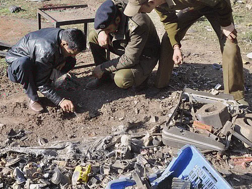 Two people died after some explosives kept inside a room went off Monday in West Bengal's Birbhum district, police said. PTI file photo. For representation purpose