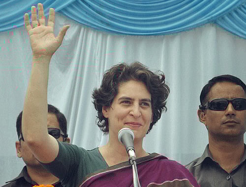 Priyanka hits back with 'Snoopgate' remark. PTI Image