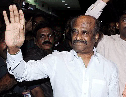 Rajnikanth. PTI photo