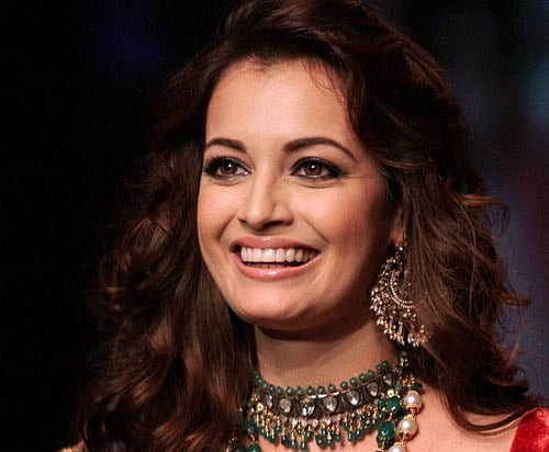 Actress Dia Mirza has used the microblogging site Twitter to announce the news of her engagement to long-time beau and business partner Sahil Sangha. PTI file photo