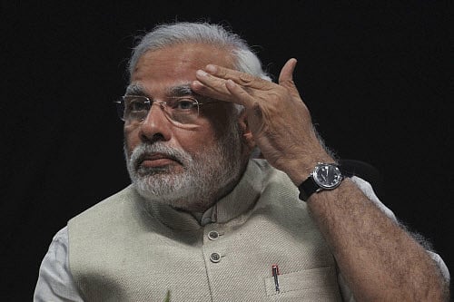 Congress leaders unite to slam Modi over Doordarshan interview AP Photo