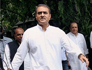 Senior NCP leader and Union Minister Praful Patel. PTI photo
