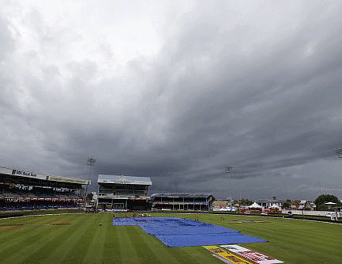 Heavy rain interrupted the Indian Premier League (IPL) match between Delhi Daredevils and Sunrisers Hyderabad at the Ferozeshah Kotla here Saturday. AP File Photo. For Representation Only.