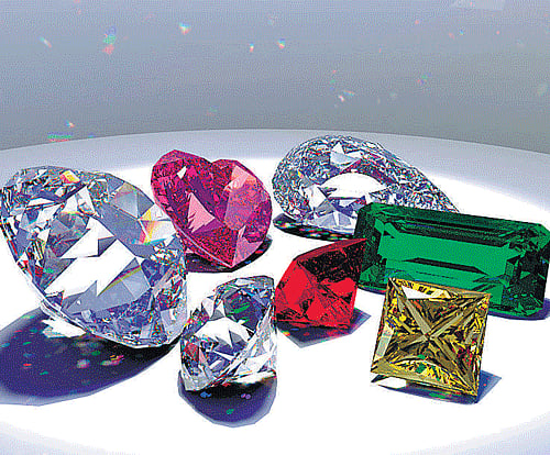 Consumers are now seeing diamond as an investment option, especially as gold prices are dipping.