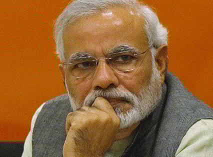BJP's prime ministerial candidate Narendra Modi today won Vadodara Lok Sabha seat by a margin of 5,70,128 votes.PTI photo