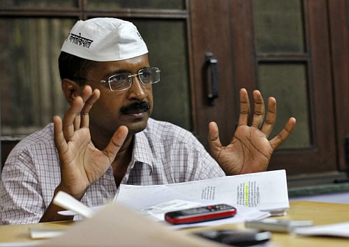 A Delhi court Wednesday ordered former chief minister Arvind Kejriwal to be sent to judicial custody after he refused to furnish personal bail bond in a defamation case filed against him by BJP leader Nitin Gadkari. Reuters file photo