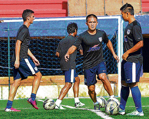 Indian football captain Sunil Chetri today picked hosts and five-time champions Brazil and fellow South American two-time winners Argentina as the teams fancied to lift the glittering FIFA World Cup this year. DH file photo