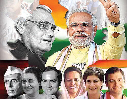 Prime Minister-designate Narendra Modi's words about the Congress have proved prophetic.  DH illustration