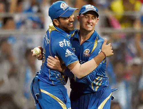 Elated after pulling off a stunning win against Rajasthan Royals to make the IPL playoffs, Mumbai Indians captain Rohit Sharma said even though his team had the self-belief to chase down the daunting target of 189, he never thought that it would be able to draw level in just under 15 overs. PTI