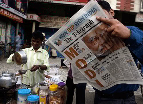 With Narendra Modi taking over as prime minister, a host of expectations, recommendations and advice is pouring in for the BJP leader from overseas Indians. AP File Photo