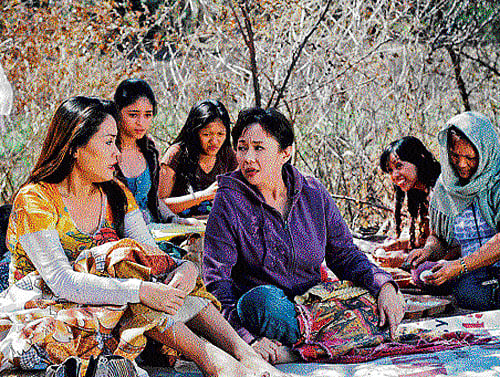 on the sidelines A still from Jeffery Jeturian's film, 'The Bit Player'.