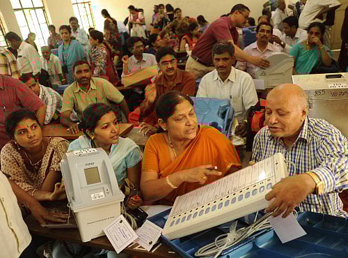The filing of nomination papers for the elections to the four seats of Rajya Sabha (RS) and seven seats of the Legislative Council commences on Monday. DH photo