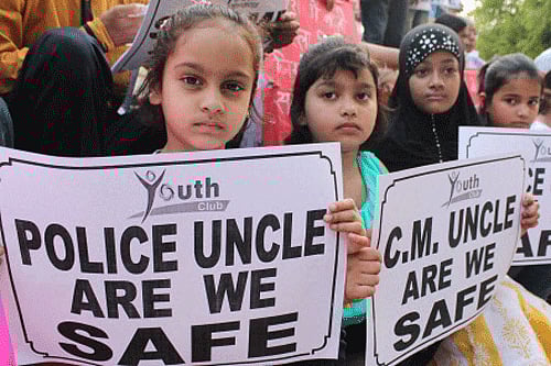 The attack comes just days after the gang rape and murder of two minor girls in Badaun that has caused a nationwide furore. PTI photo for representation purpose