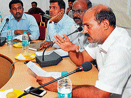 Exgratia would be provided up to 10 per cent of the market rate,Ashok said, the process was underway to acquire 127 acres of land comprising 23 villages in K R Nagar taluk in the district.  DH photo