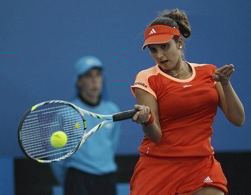 Courtesy a quarterfinals appearance at the Roland Garros, Sania earned 430 ranking points along with partner Cara Black to jump eight places in the ranking charts. AP file photo