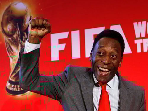 Brazil avenging their traumatic 1950 World Cup final defeat by beating Uruguay in the final in July would be the ideal result, said Brazilian legend Pele. AP file photo