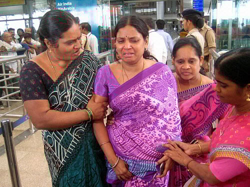 Even as search is on for the students who were washed away in Beas, their parents and kin were made to suffer greater pain at the hands of insensitive officials at different levels. PTI photo