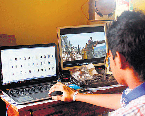 Uncalled for: Film piracy is a rising trend.
