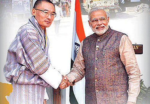 At a time when India is rapidly ceding strategic space to China, it should be cultivating its immediate neighbours with greater sensitivity. / DH illustration