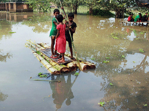 India today provided 366.72 million Nepalese Rupees for construction of embankments along three major rivers in southern Nepal to check flooding in the downstream adjoining areas of states like Bihar. PTI file photo for representation only