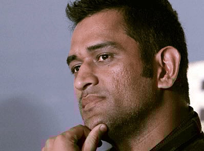 An 18-member Indian team led by captain Mahendra Singh Dhoni today left for England to compete in the five-match Test series, starting at Trent Bridge, Nottingham on July 9. PTI file photo