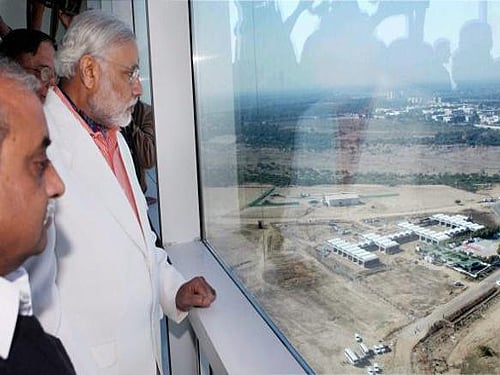 Prime Minister Narendra Modi's pet project Gujarat International Finance Tec-City (GIFT) has the potential to generate over 10 lakh jobs by 2022, an official said. PTI file photo