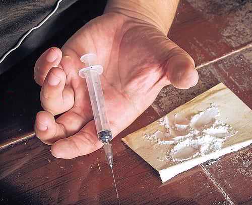 A total of 29,247 cases under Narcotic Drugs and Psychotropic Substances Act, 1985, were registered in 2012 showing an increase of 13.4 percent compared to previous year's 29,048 cases. DH file photo