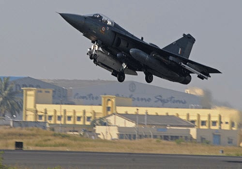 The no-go areas include making of tanks and armoured vehicles, aircraft, warships and a large number of arms and ammunition for the Army, Air Force and Navy. DH file photo