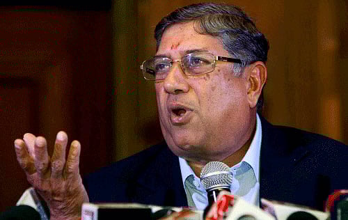 N Srinivasan was formally appointed chairman of the International Cricket Council (ICC) in Melbourne on Thursday, giving the 69-year-old industrialist the most powerful role in the governing body's restructured organisation. PTI file photo
